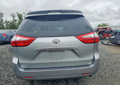 2015 Toyota All Models Sienna, Front End damage, Copart lot 54727626, photo 6 of 13