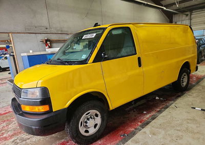 2023 Chevrolet Express Express G2500, пошкодження: Перекидання, Copart лот 46837206