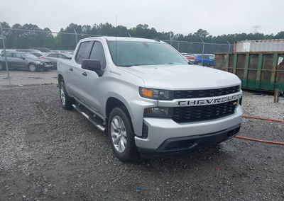 2020 Chevrolet Silverado 1500 2wd  Short Bed Custom, uszkodzenie: Przód, Iaai lot 44982738