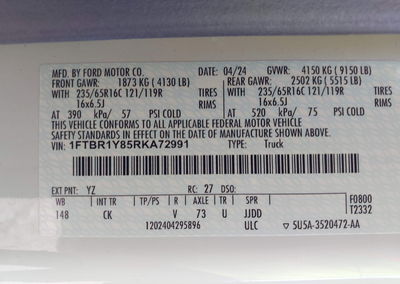 2024 Ford Transit-250, Left Side damage, Iaai lot 44688100, photo 9 of 16
