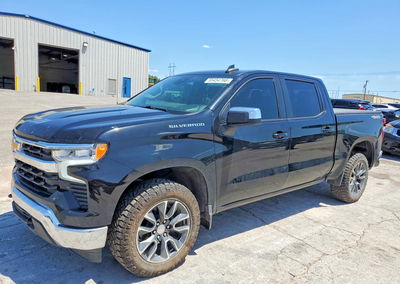 2024 Chevrolet Silverado K1500 Lt, daño Trasero, Copart lote 55454766
