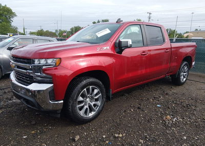2022 Chevrolet Silverado 1500 Ltd 4wd  Standard Bed Lt, пошкодження: Правий бік, Iaai лот 45181526, фото 2 з 16