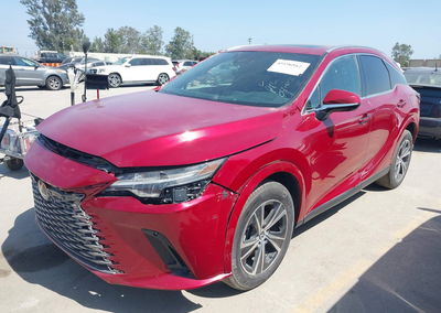2024 Lexus Rx 350h Premium, daño Lateral derecho, Iaai lote 45196912, foto 2 de 21