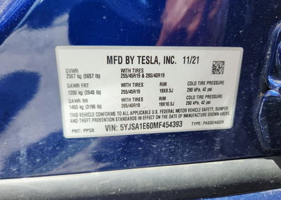 2021 Tesla Model S, uszkodzenie: Przód, Copart lot 56999946, zdjęcie 13 z 13