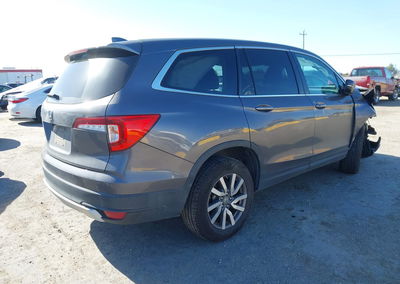 2020 Honda Pilot 2wd Ex-l, пошкодження: Правий перед, Iaai лот 44888071, фото 4 з 16