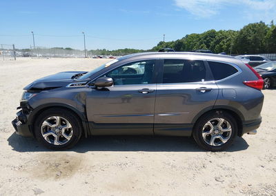 2019 Honda Cr-v Ex-l, пошкодження: Передня частина, Iaai лот 45161645, фото 14 з 19