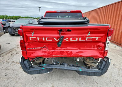 2019 Chevrolet Silverado K1500 Lt, Rear End damage, Copart lot 54284156, photo 6 of 12