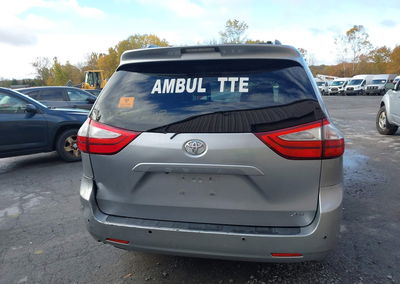 2017 Toyota Sienna Xle Premium 8 Passenger, Biohazard damage, Iaai lot 43482613, photo 15 of 15
