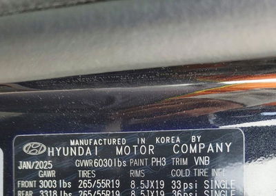 2025 Genesis Gv80 2.5t Standard, uszkodzenie: Bok, Copart lot 47981926, zdjęcie 13 z 15