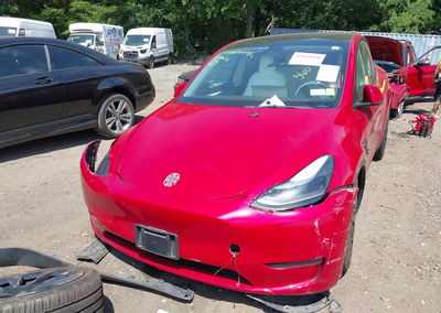 2023 Tesla Model Y Awd/long Range Dual Motor All-wheel Drive, пошкодження: Передня частина, Iaai лот 45415478, фото 6 з 18