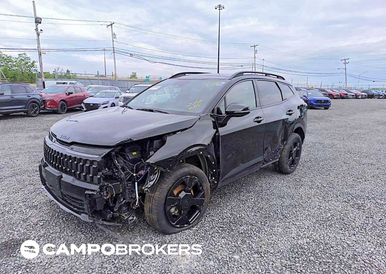 2026 Kia Sportage X-line, daño Frontal, Copart lote 58747776