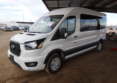 2024 Ford Transit-350 Passenger Van Xlt, пошкодження: Normal Wear & Tear, Iaai лот 45365818, фото 2 з 17