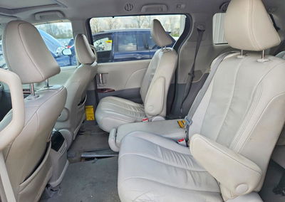 2012 Toyota All Models Sienna, Water/Flood damage, Copart lot 49379256, photo 11 of 13