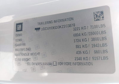 2019 Chevrolet Silverado 1500 Lt, uszkodzenie: Front & Rear, Iaai lot 45241930, zdjęcie 9 z 16
