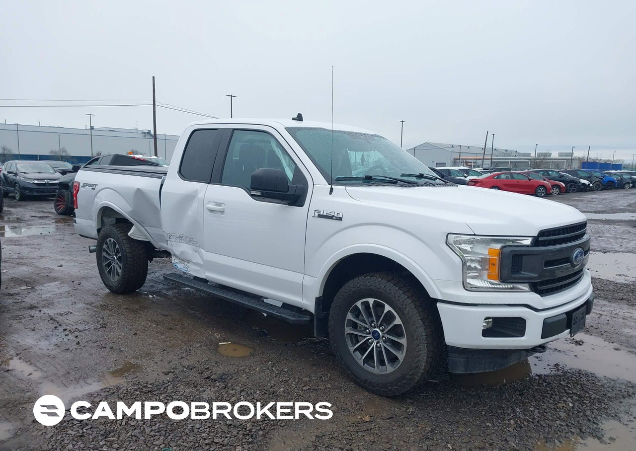 2020 Ford F-150 Xlt, Right Side damage, Iaai lot 44989167