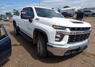 2021 Chevrolet Silverado 2500hd 4wd  Standard Bed Lt, uszkodzenie: Lewy przód, Iaai lot 45191795