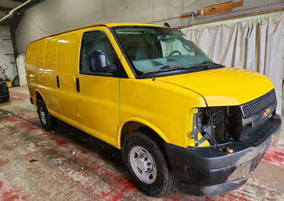 2023 Chevrolet Express Express G2500, пошкодження: Перекидання, Copart лот 46837206, фото 4 з 12
