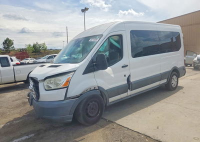 2016 Ford Trans 350, daño Frontal, Copart lote 55219286