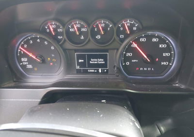 2021 Chevrolet Silverado 1500 2wd  Short Bed Custom, пошкодження: Лівий бік, Iaai лот 43919312, фото 7 з 17