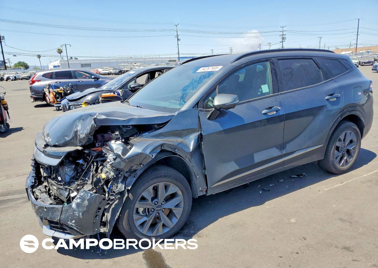 2025 Kia Sportage Sx Prestige, Front End damage, Copart lot 54267906
