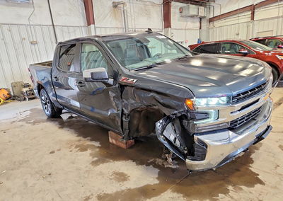 2019 Chevrolet Silverado K1500 Lt, Front End damage, Copart lot 57917606, photo 4 of 15