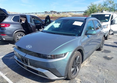 2025 Hyundai Ioniq 5 Sel, Rear damage, Iaai lot 44908232, photo 2 of 18