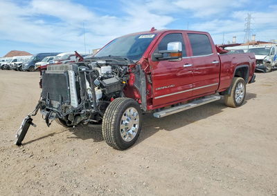 2019 Gmc Sierra K2500 Denali, daño Frontal, Copart lote 50163266