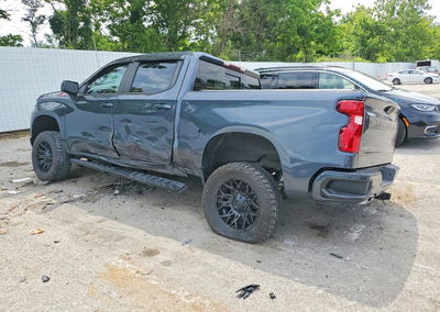 2022 Chevrolet Silverado Ltd K1500 Rst, пошкодження: По всьому кузову, Copart лот 55737396, фото 2 з 12