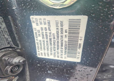 2019 Honda Cr-v Exl, daño Trasero, Copart lote 54480796, foto 13 de 13