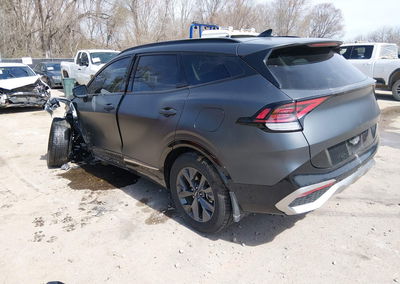 2024 Kia Sportage Hybrid Sx-prestige, Left Front damage, Iaai lot 44634041, photo 3 of 17