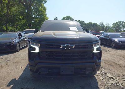 2022 Chevrolet Silverado 1500 4wd  Short Bed Rst, daño Lateral derecho, Iaai lote 44935199, foto 12 de 16