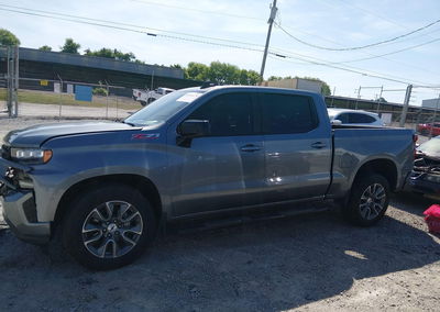 2022 Chevrolet Silverado 1500 Ltd 4wd  Short Bed Rst, daño Frontal derecho, Iaai lote 45014678, foto 15 de 18