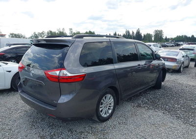 2015 Toyota Sienna Xle 8 Passenger, Front End damage, Iaai lot 45092051, photo 4 of 19