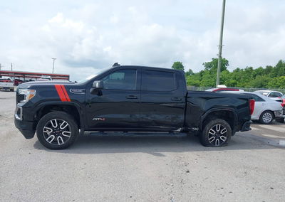 2020 Gmc Sierra 1500 4wd  Short Box At4, daño Lateral izquierdo, Iaai lote 45135732, foto 14 de 16