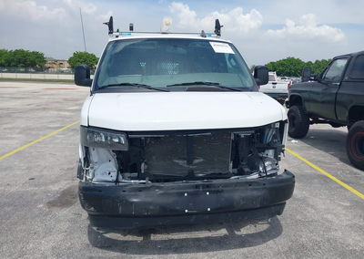 2024 Chevrolet Express Cargo Rwd 2500 Regular Wheelbase Wt, All Over damage, Iaai lot 45419336, photo 6 of 16