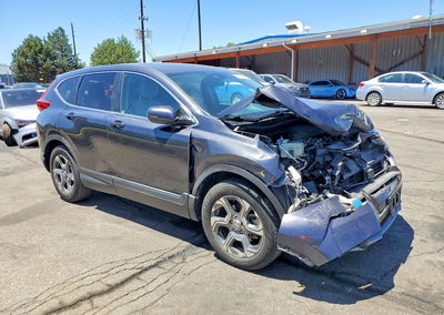 2019 Honda Cr-v Ex, Front End damage, Copart lot 57257196, photo 4 of 15