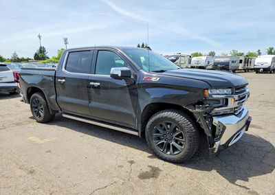 2022 Chevrolet Silverado Ltd K1500 Ltz, daño Frontal, Copart lote 54072176, foto 4 de 12