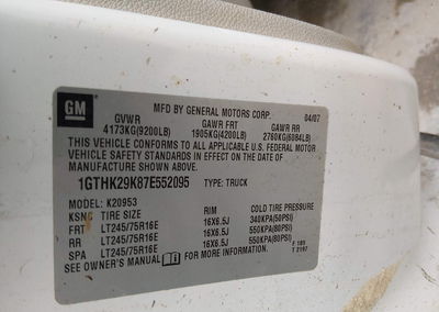 2007 Gmc Sierra 2500hd Work Truck, uszkodzenie: Normal Wear & Tear, Iaai lot 44911788, zdjęcie 9 z 16