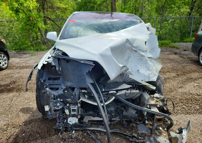 2019 Tesla Model X, uszkodzenie: Przód, Copart lot 56466666, zdjęcie 5 z 13