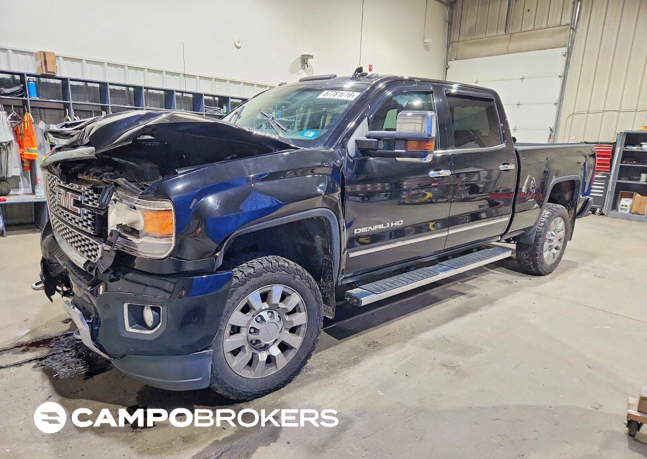 2019 Gmc Sierra K2500 Denali, uszkodzenie: Przód, Copart lot 57781616