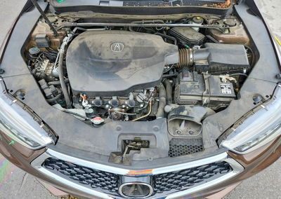 2020 Acura Tlx Technology, daño Frontal, Copart lote 57916246, foto 11 de 12