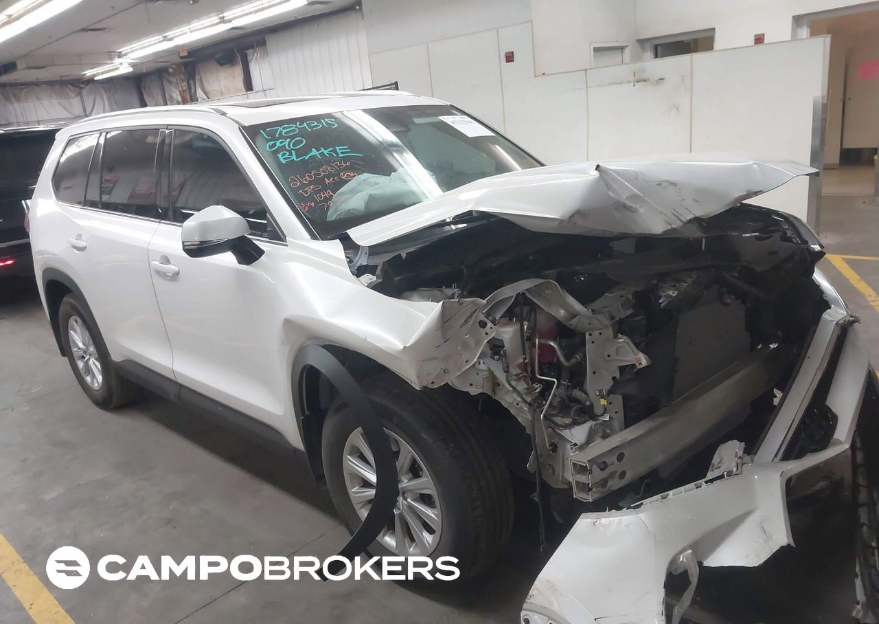 2024 Toyota Grand Highlander Xle, пошкодження: Передня частина, Iaai лот 45112944