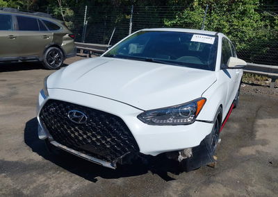 2020 Hyundai Veloster N, daño Frontal, Iaai lote 45132804, foto 12 de 16