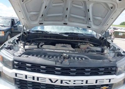 2021 Chevrolet Silverado 1500 4wd  Short Bed Custom, пошкодження: Град, Iaai лот 45025323, фото 10 з 16