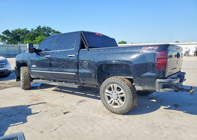 2019 Chevrolet Silverado K2500 High Country, Front End damage, Copart lot 53374006, photo 2 of 14