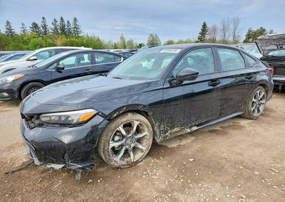 2025 Honda Civic Sport, Side damage, Copart lot 53595236, photo 1 of 12