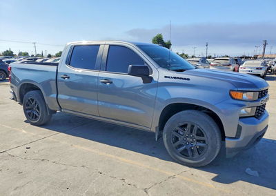 2022 Chevrolet Silverado Ltd C1500 Custom, пошкодження: Незначні вм’ятини/подряпини, Copart лот 58126476, фото 4 з 12