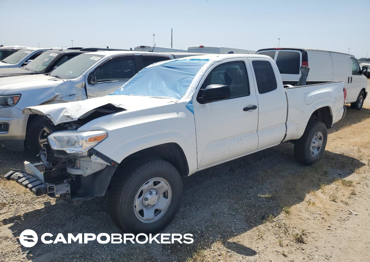 2023 Toyota Tacoma Access Cab, Front End damage, Copart lot 57111425