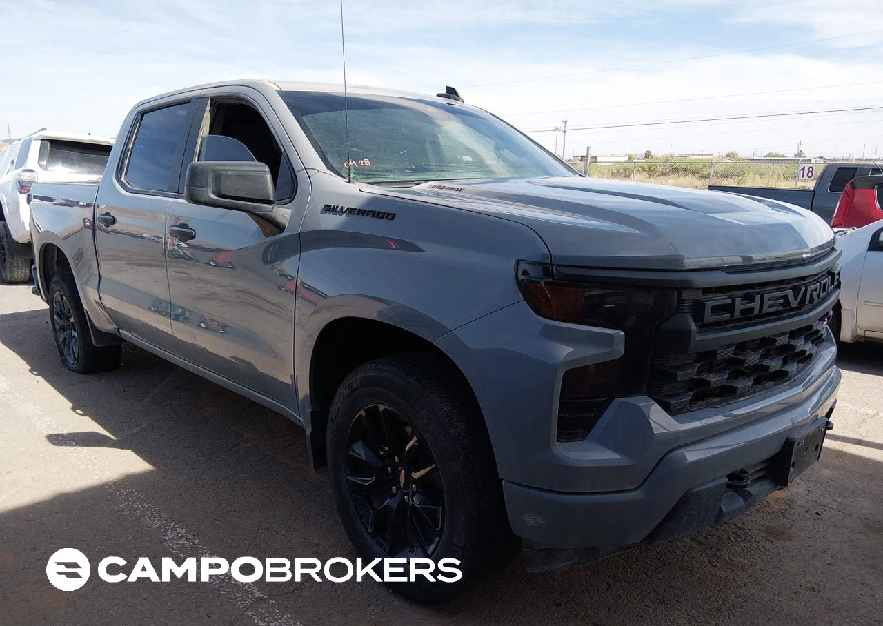 2024 Chevrolet Silverado 1500 2wd  Short Bed Custom, uszkodzenie: Theft, Iaai lot 44955264