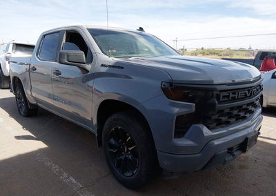 2024 Chevrolet Silverado 1500 2wd  Short Bed Custom, Theft damage, Iaai lot 44955264